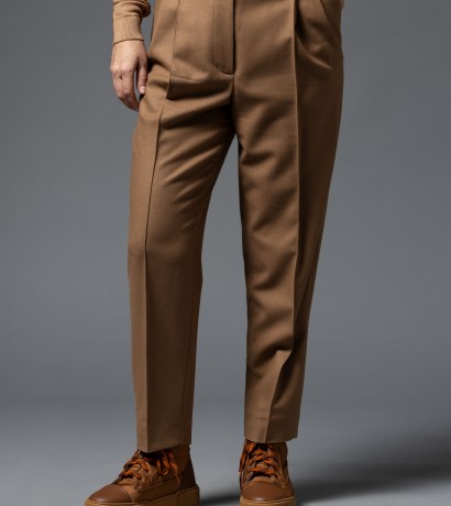 Camel trousers