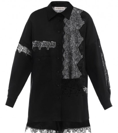 Two-piece linen suit (embroidered shirt+shorts)